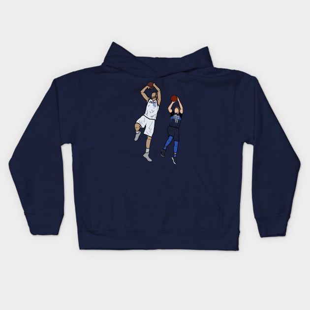 Dirk Nowitzki x Luka Doncic Signature One Leg Fadeaway - Dallas Mavericks